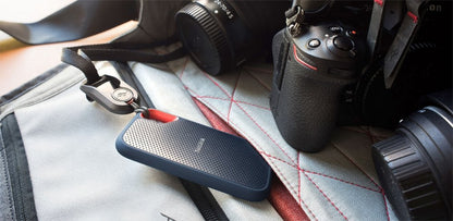 SanDisk Extreme Portable | Externe SSD | 1000GB | USB 3.2 | Zwart | Compact & Robuust - Matmuis