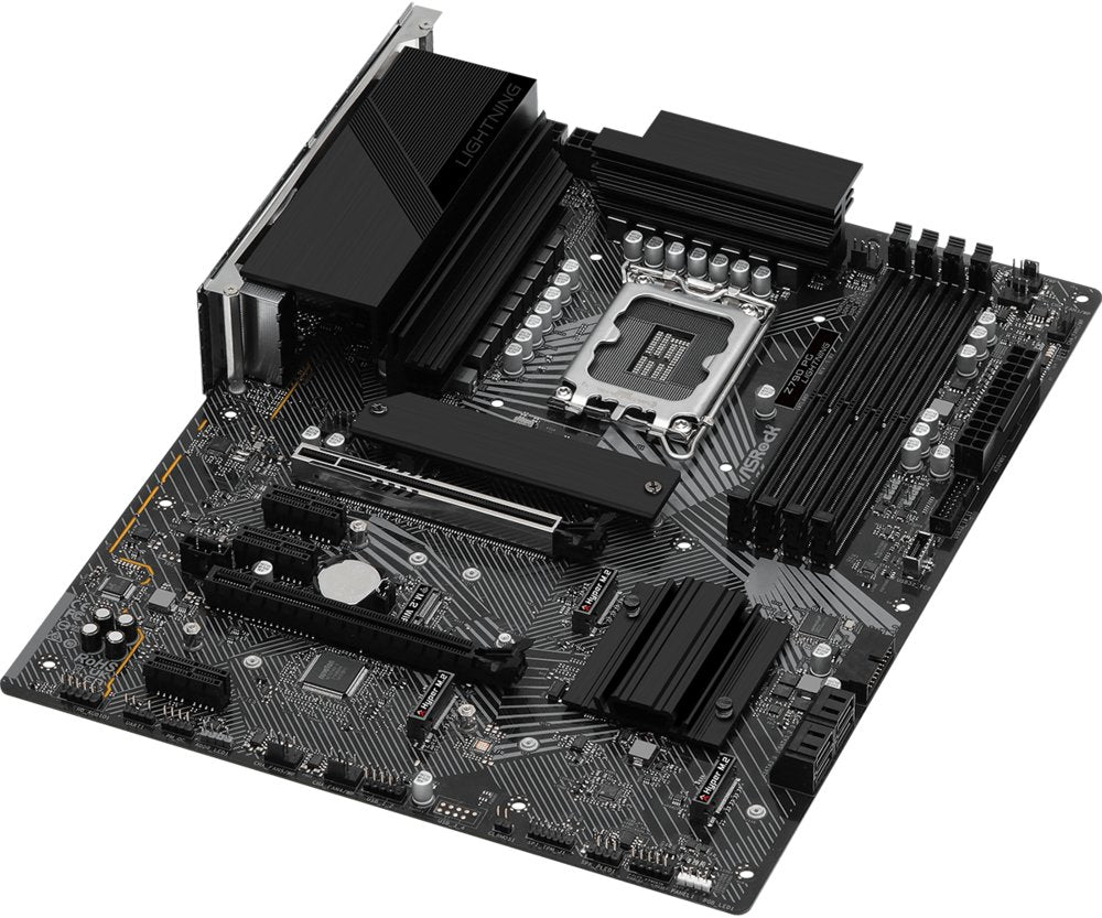 Asrock Z790 PG Lightning | Socket LGA 1700 | Intel Z790 | 4xDDR5 | ATX | Moederbord - Matmuis - Matmuis