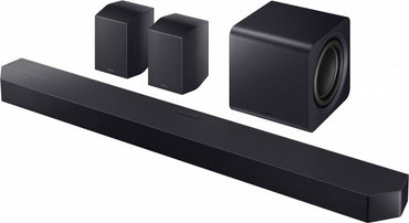 Samsung HW-Q990H Q-Series | 11.1.4-kanaals Dolby Atmos Soundbar | Draadloze Subwoofer & Rear Speakers | Zwart