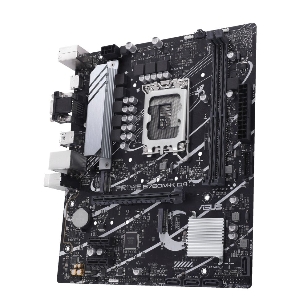 ASUS PRIME B760M-K D4 | Socket LGA 1700 | Intel B760 | 2xDDR4 | Micro-ATX | Moederbord - Matmuis - Matmuis