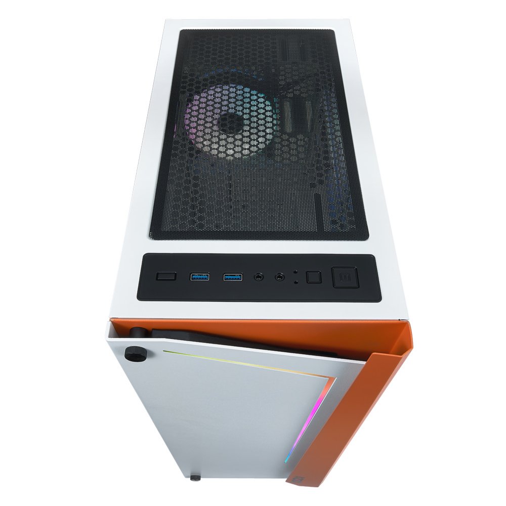 Azza Apollo 430 RGB | Midi Tower Case | Wit - Matmuis