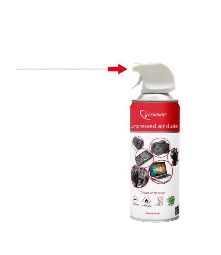 Gembird CK-CAD-FL400-01 | Luchtdrukspray | 400 ml - Matmuis - Matmuis