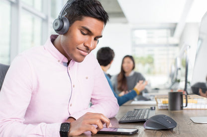 Logitech Zone | Draadloze On-ear Headset | Bluetooth | Grafiet - Matmuis - Matmuis