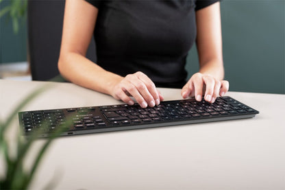 Cherry KW 9100 Slim | Draadloos Toetsenbord | QWERTY - Matmuis - Matmuis