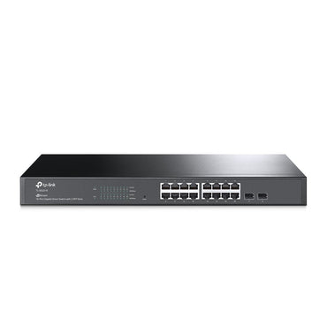 TP-Link TL-SG2218 | Managed Smart Switch | 16 Poorten | Gigabit Ethernet (10/100/1000 Mbps) | 2x SFP - Matmuis