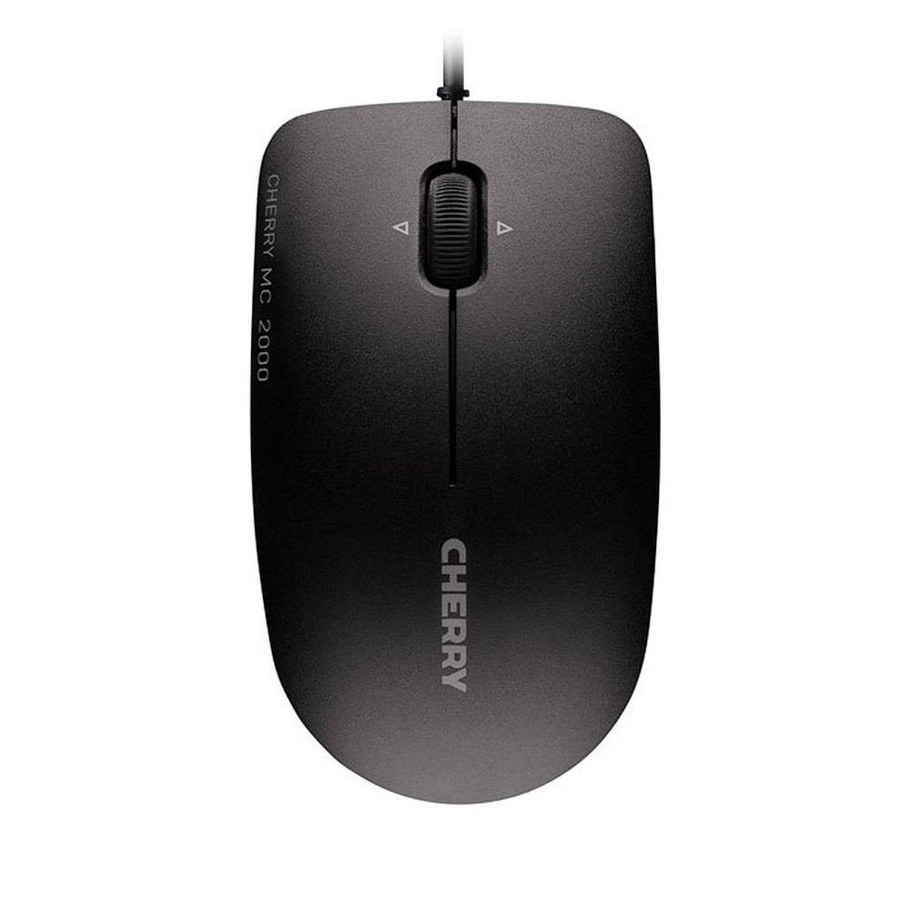 CHERRY MC 2000 | Bedrade Muis | Links- en Rechtshandig | USB-A | 1600 DPI | Zwart - Matmuis - Matmuis