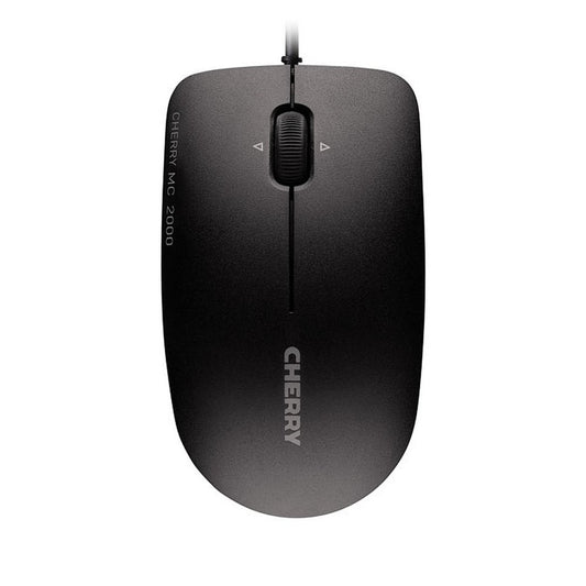 CHERRY MC 2000 | Bedrade Muis | Links- en Rechtshandig | USB-A | 1600 DPI | Zwart - Matmuis - Matmuis