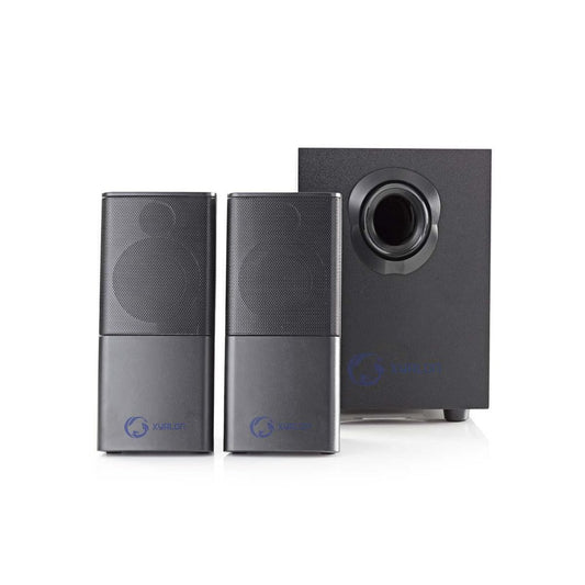 Nedis GSPR10021BK | 2.1 Luidsprekerset | 11W RMS | Zwart - Matmuis - Matmuis