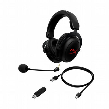 HyperX Cloud II Core | Draadloze Over-Ear Gaming Headset | USB-A Receiver & 3.5mm | Zwart - Matmuis - Matmuis