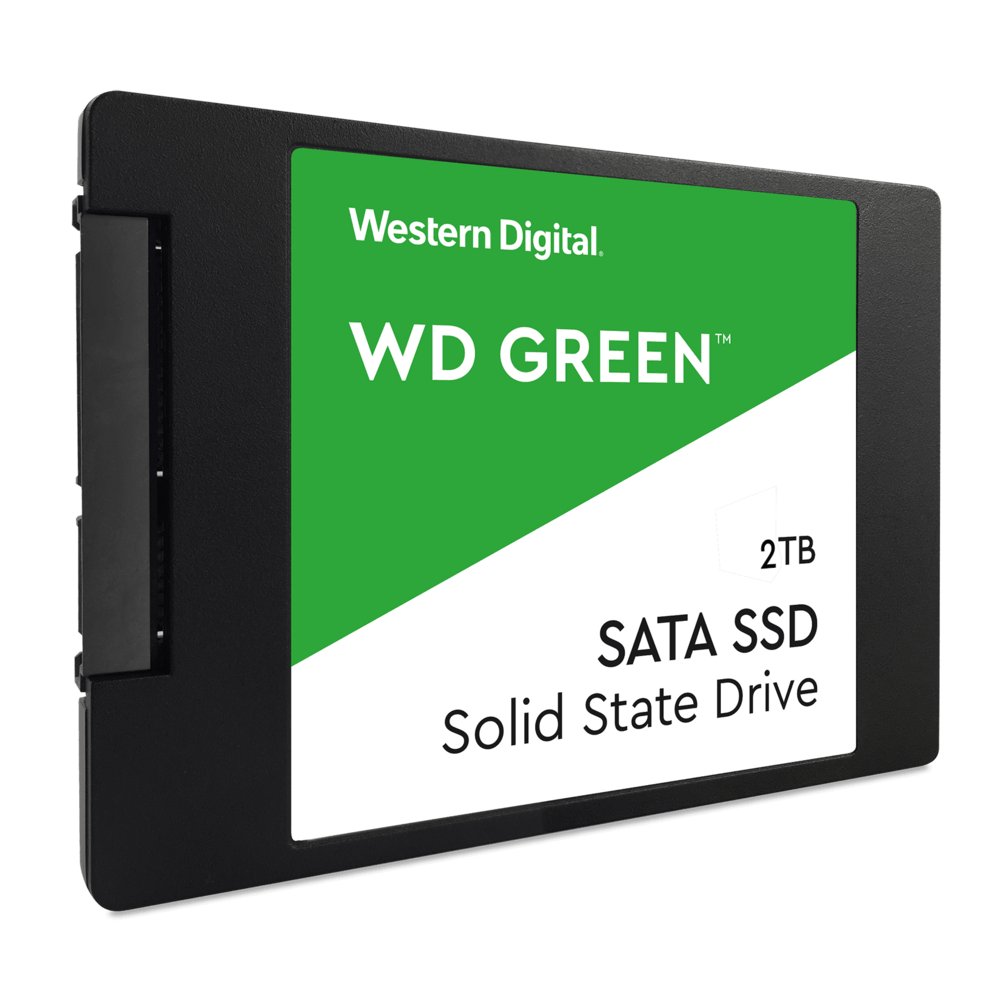 Western Digital Green | 2TB SATA SSD | 2.5'' | 545MB/s Lezen | 430MB/s Schrijven - Matmuis