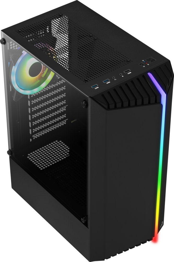 CASE Aerocool Bionic V2 MicroATX 2xUSB2.0 1XUSB 3.2 / RGB - Matmuis