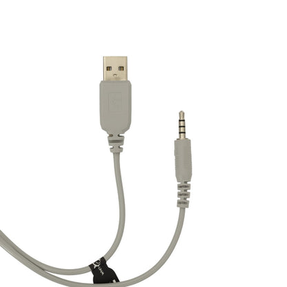 White Shark Firefly RGB | On-Ear Gaming Headset | 3,5mm Connector & USB-A | Wit - Matmuis - Matmuis