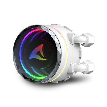 Sharkoon S80 RGB 240mm | White Edition | All-in-One CPU Waterkoeler - Matmuis - Matmuis