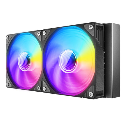 Azza HEX 240mm RGB PWM | All-in-One CPU Waterkoeler - Matmuis