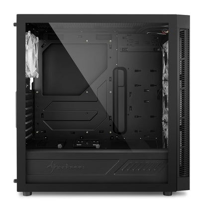 Sharkoon TG5 Pro RGB | Midi Tower Case | Zwart - Matmuis