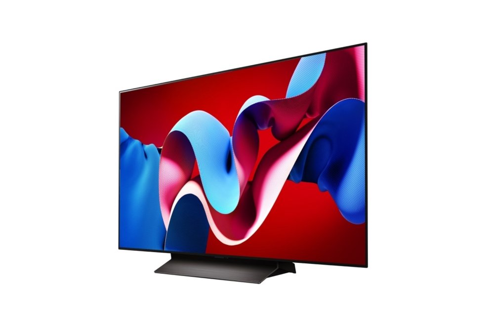 LG C4 OLED48C41LA 48" | Ultra HD 4K OLED Smart TV | WebOS + Wifi | OLED Perfect Zwart | Dolby Vision | 144Hz