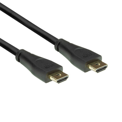 ACT AK3861 | 0,9 m HDMI Kabel | HDMI Type A naar Type A | Zwart - Matmuis - Matmuis