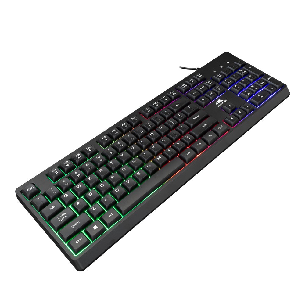 Baracuda STARFISH RGB | Bedraad Gaming Toetsenbord | QWERTY - Matmuis