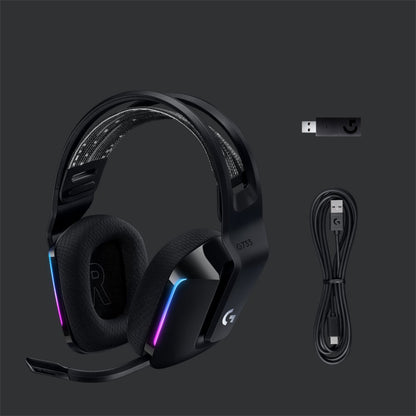 Logitech G G733 LIGHTSPEED Wireless Gaming Headset | RGB | Zwart - Matmuis