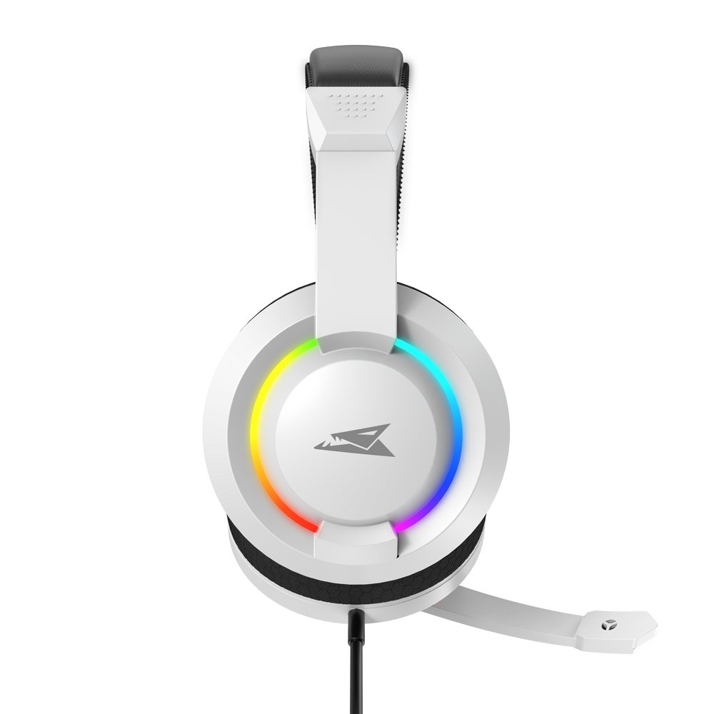 Baracuda HYDRA RGB Rainbow | Gaming Headset 3,5mm & USB | Wit - Matmuis - Matmuis