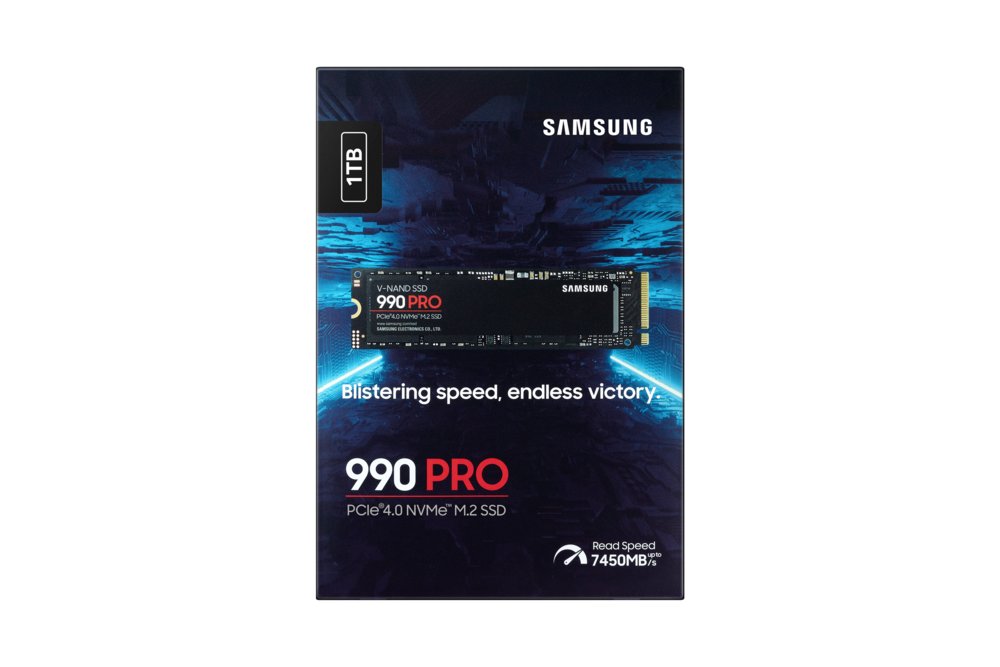 Samsung 990 PRO | 1TB NVMe SSD | M.2 Gen4 | 7.450MB/s Lezen | 6.900MB/s Schrijven - Matmuis