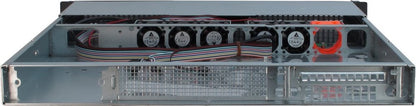 Inter-Tech IPC 1U-10255 | Server Rack Case | Zwart - Matmuis