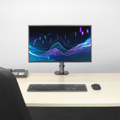 ACT AC8335 | Verstelbare Monitor-bureaubeugel | Tot 32" | Max 9kg | VESA 100x100 | 1 Monitor - Matmuis - Matmuis