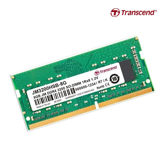 Transcend JetRam JM3200HSB-8G | 8GB DDR4 3200 MHz | SO-DIMM (1x8GB) | CL22 - Matmuis - Matmuis