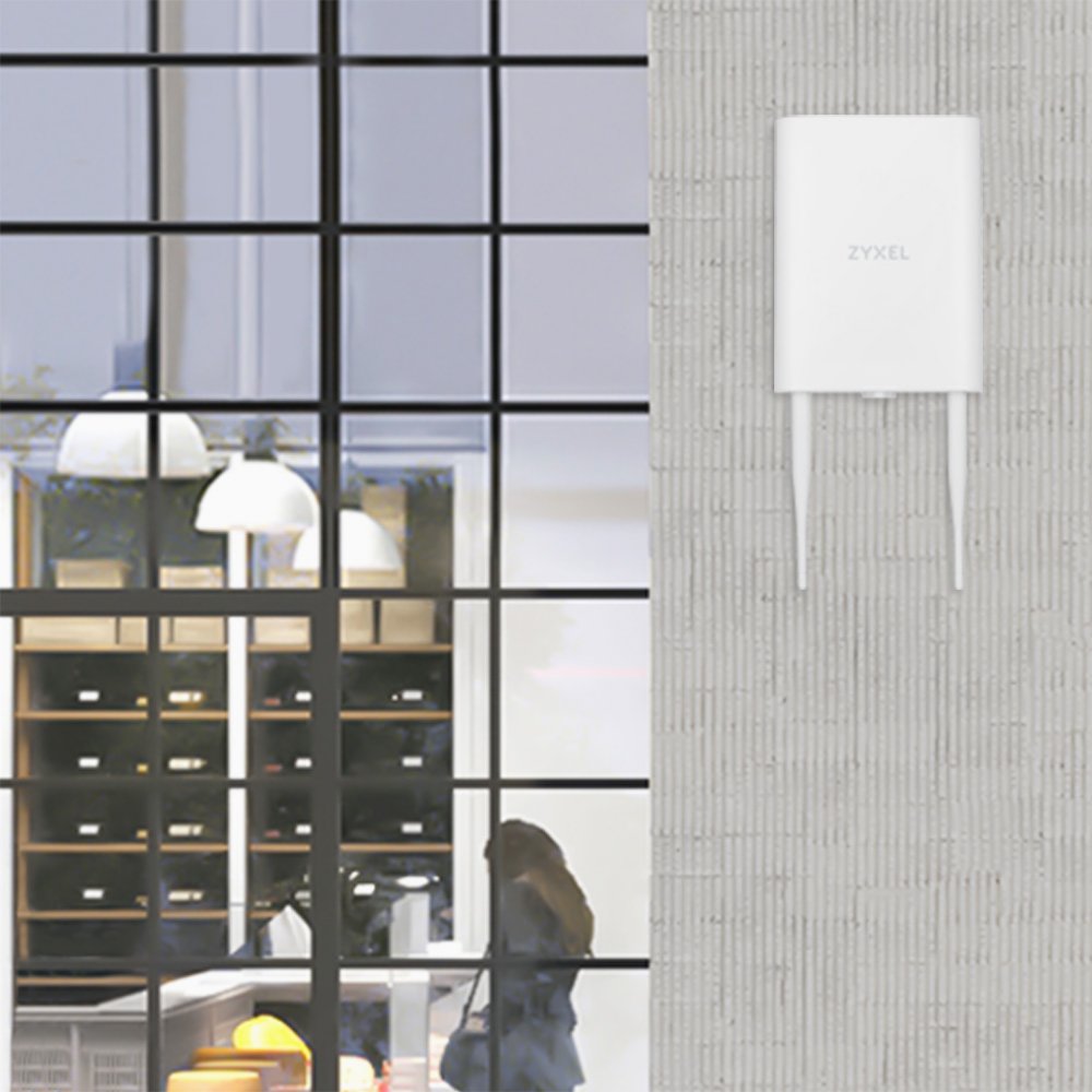 Zyxel NWA55AXE Outdoor Acess Point | Wifi 6 | Power over Ethernet (PoE) | 1775 Mbit/s
