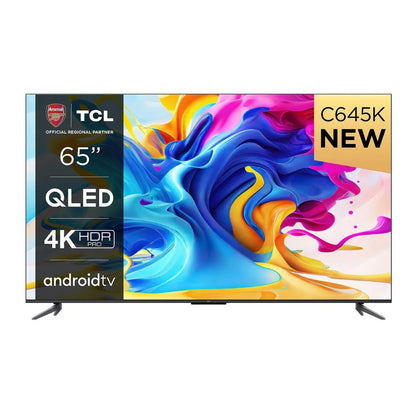 TCL 65C645 | 65'' Ultra HD 4K | QLED Smart TV | Google TV | HDR10+ | 60Hz - Matmuis - Matmuis