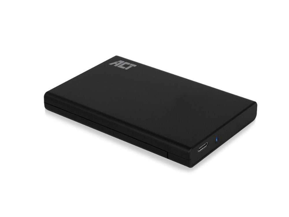 ACT AC1225 | USB-C 3.2 Gen2 2.5" SATA HDD/SSD Behuizing | Tool-Free | 10 Gbps - Matmuis