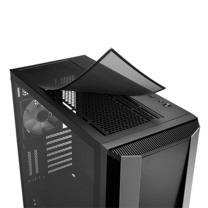 Sharkoon TG7M RGB | Midi Tower Case | Zwart - Matmuis