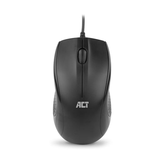 ACT AC5006 | Bedrade Muis | USB-A | 1000 DPI | Zwart - Matmuis - Matmuis
