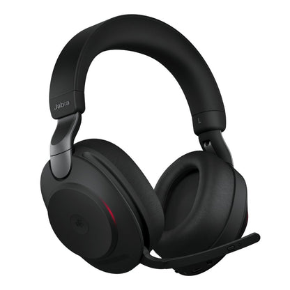 Jabra Evolve2 85 | Draadloze Over-Ear Headset | ANC | Bluetooth + 3.5mm | Zwart - Matmuis - Matmuis