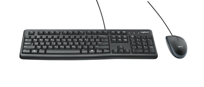 Logitech MK120 | Bedrade Muis en Toetsenbordcombo | QWERTY - Matmuis - Matmuis