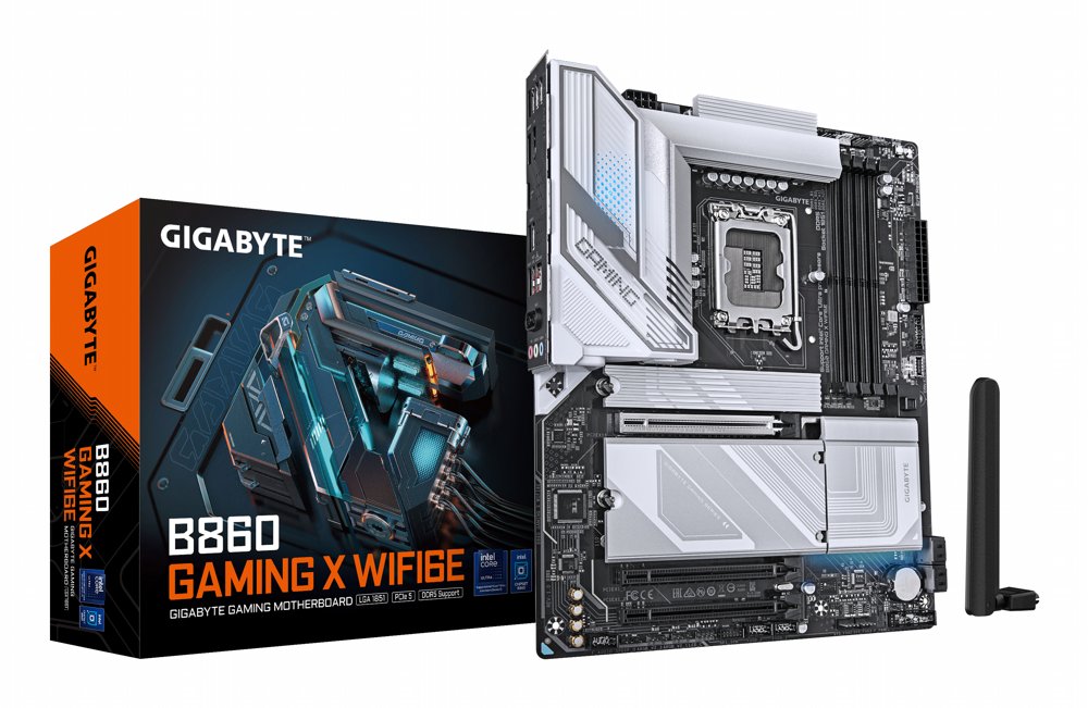 Gigabyte B860 GAMING X WIFI6E | Socket LGA 1851 (V1) | Intel B860 | 4xDDR5 | ATX | Moederbord - Matmuis - Matmuis