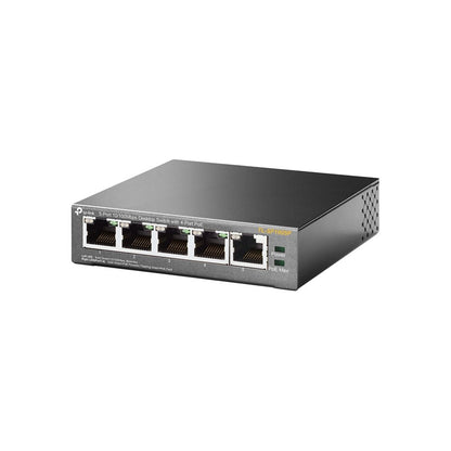 TP-Link TL-SF1005P | Unmanaged Switch | 5 Poorten | Fast Ethernet (10/100 Mbps) | PoE | Zwart - Matmuis