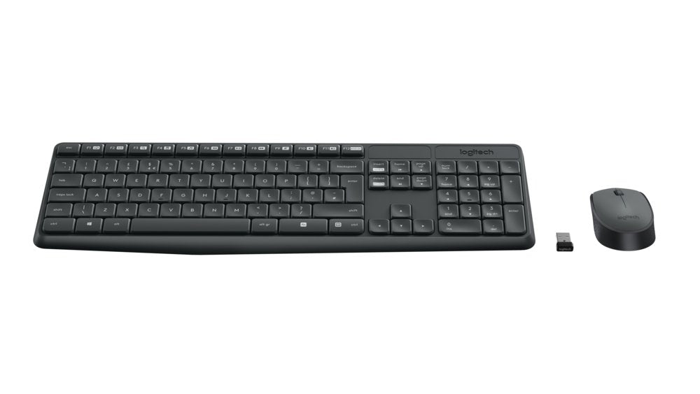 Logitech MK235 | Draadloze Muis en Toetsenbordcombo | QWERTY - Matmuis - Matmuis