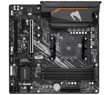 Gigabyte B550M AORUS ELITE | Socket AM4 | AMD B550 | 4xDDR4 | Micro-ATX | Moederbord - Matmuis - Matmuis