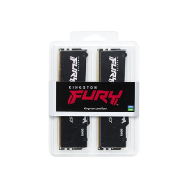 Kingston Fury Beast RGB | 64GB 2x32GB DDR5 | 6000MHz | DIMM | CL36 | Geheugenmodule | RAM - Matmuis - Matmuis