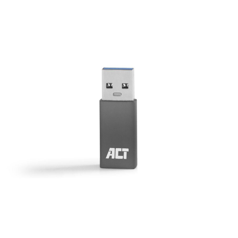 AC7375 ACT kabel-tussenstuk | USB-C naar USB-A | Grijs - Matmuis - Matmuis