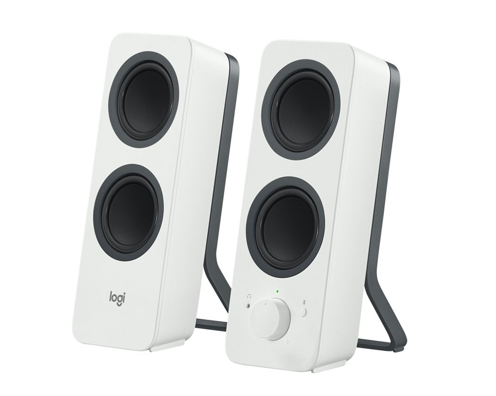 Logitech Z207 | 2.0 Luidsprekerset | Bluetooth en 3,5mm | Zwart/Wit - Matmuis - Matmuis