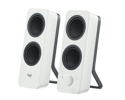 Logitech Z207 | 2.0 Luidsprekerset | Bluetooth en 3,5mm | Zwart/Wit - Matmuis - Matmuis