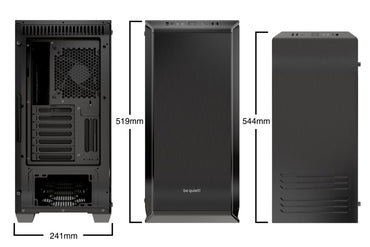 be quiet! Dark Base 700 | Midi Tower Case | Zwart - Matmuis