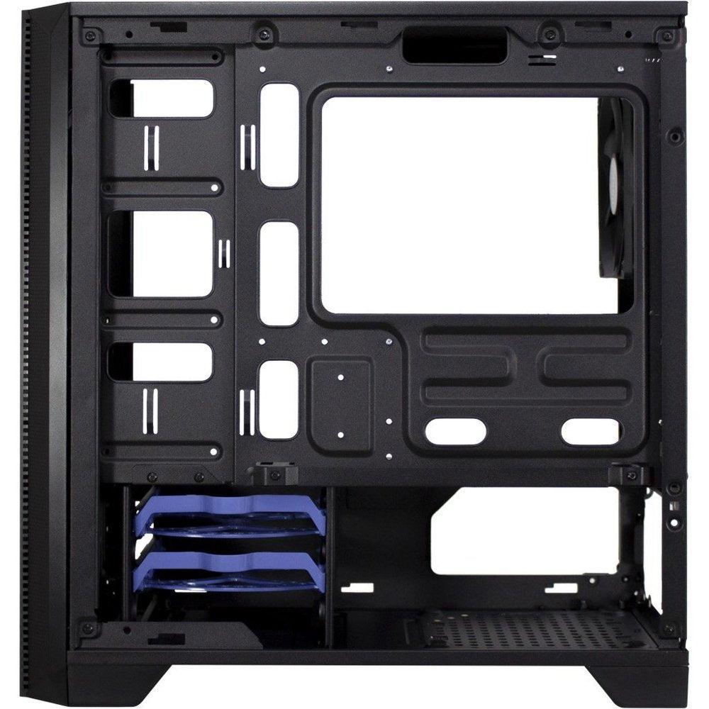 Inter-Tech H-606 | Micro Tower Case | Zwart - Matmuis