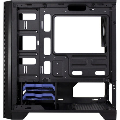 Inter-Tech H-606 | Micro Tower Case | Zwart - Matmuis