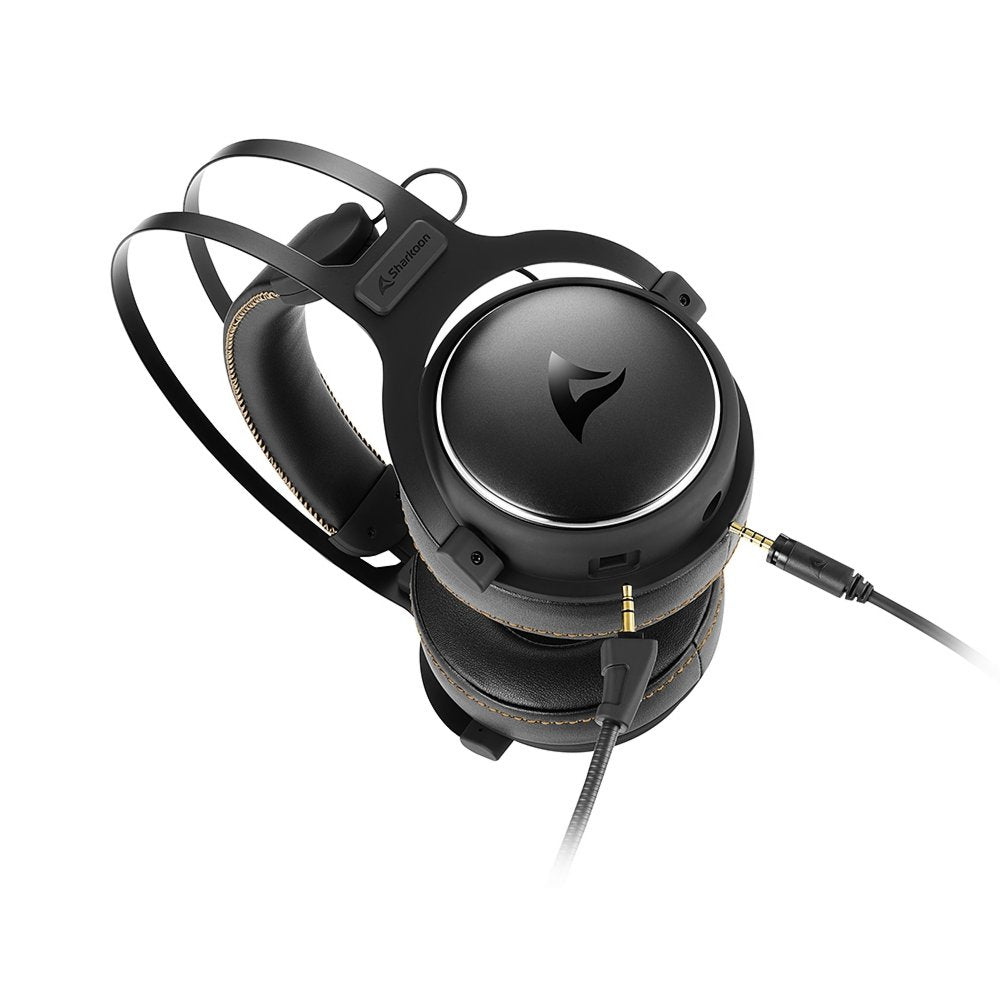 Sharkoon Skiller SGH50 | Over-Ear Gaming Headset 3,5mm Connector | Zwart - Matmuis - Matmuis