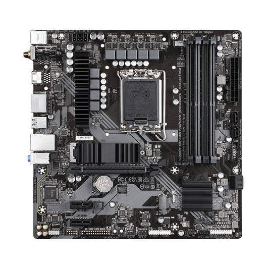 Gigabyte B760M DS3H AX DDR4 | Socket LGA 1700 | Intel B760 | 4xDDR4 | Micro-ATX | Moederbord - Matmuis - Matmuis