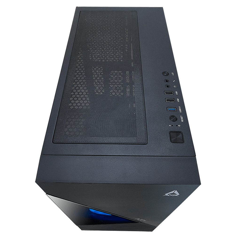 Azza Eclipse 440 ARGB | Midi Tower Case | Zwart - Matmuis