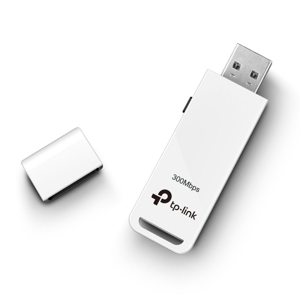 TP-Link TL-WN821N | Wi-Fi 4 USB Adapter | 300 Mbps | 2,4 GHz | USB 2.0 | Zwart - Matmuis